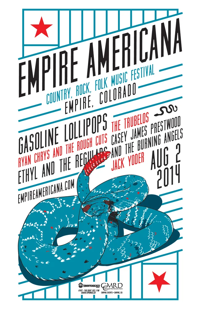 Empire Americana 2014, Country, rock and folk festival