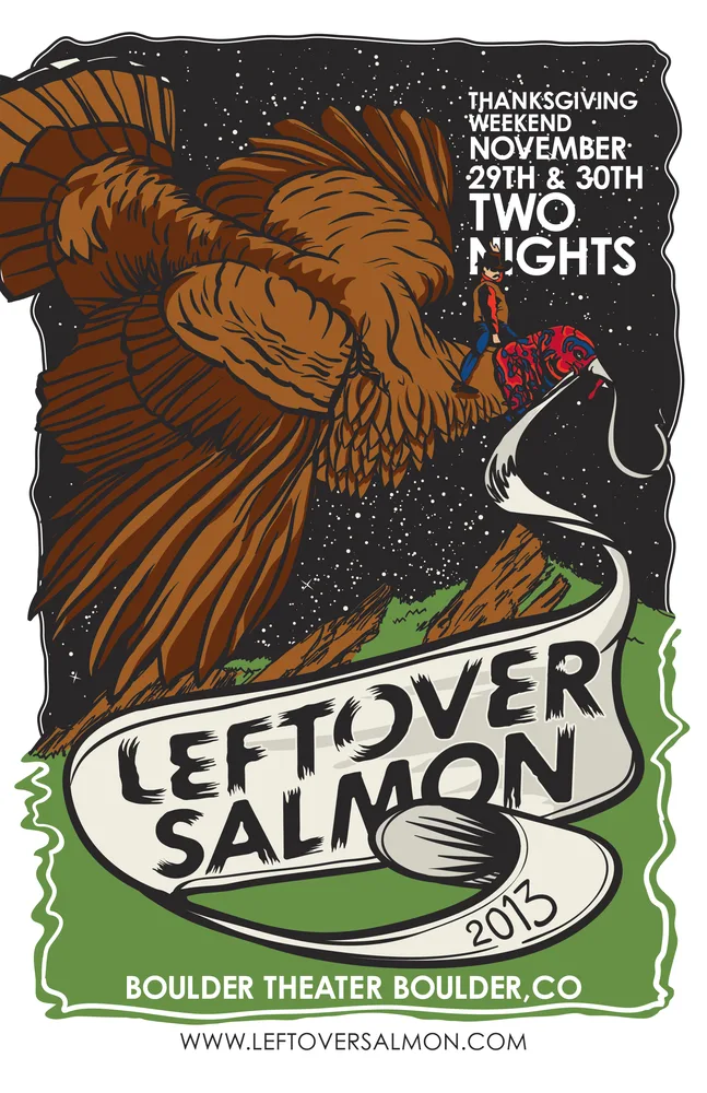 Leftover Salmon, Boulder Theater, two nights