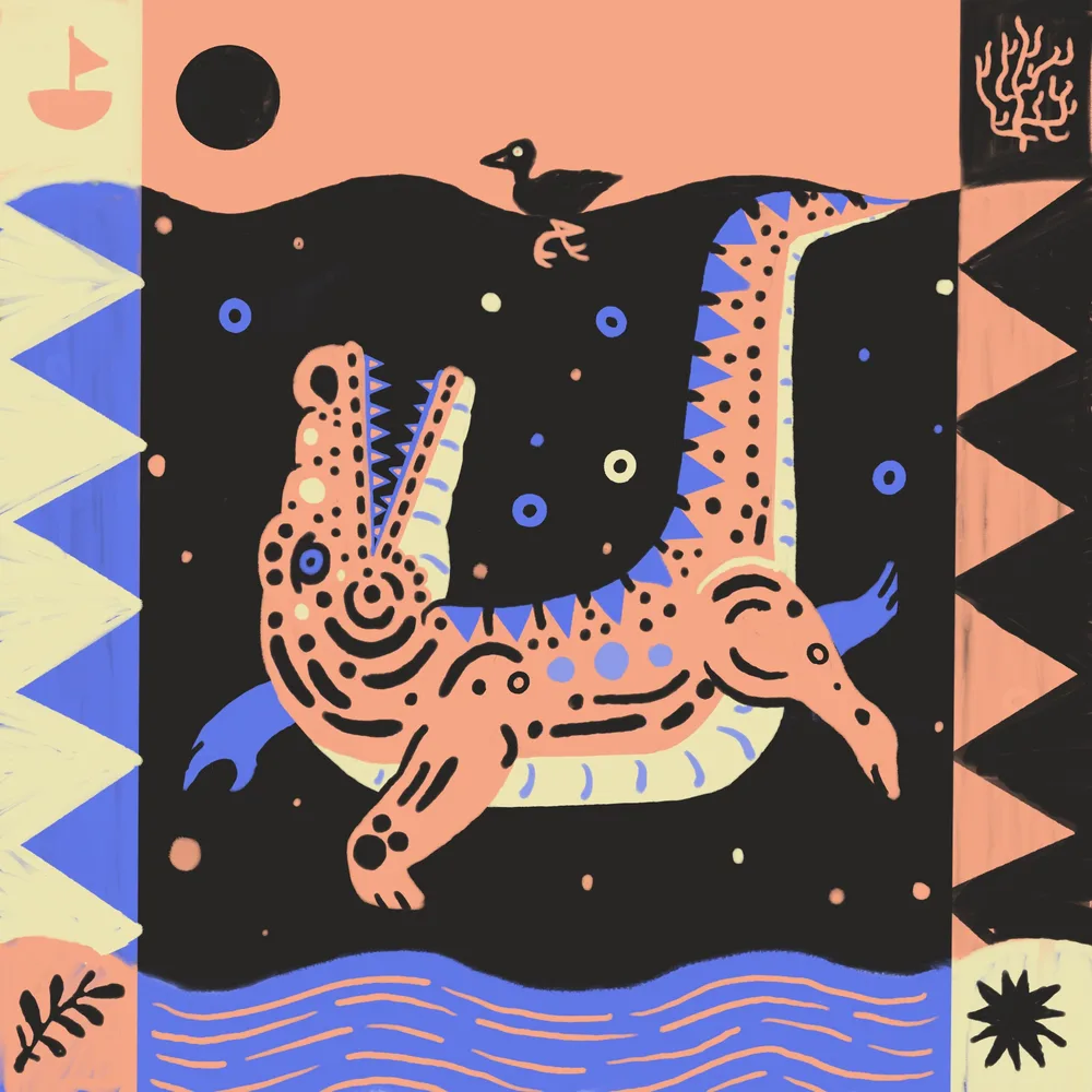 Alligator Alley, Print