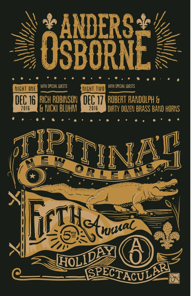 Anders Osborne, Tipitina's Holiday Spectacular