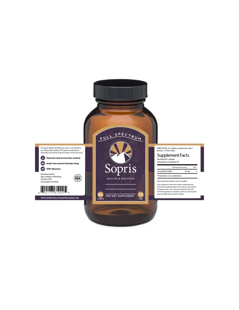 Sopris, CPG labels and packaging