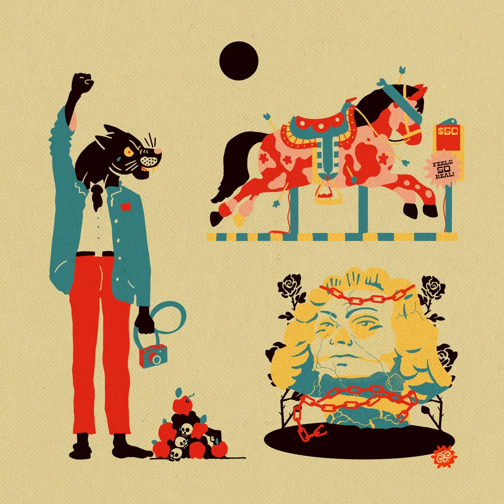 Carousel, Flash sheet and pieces
