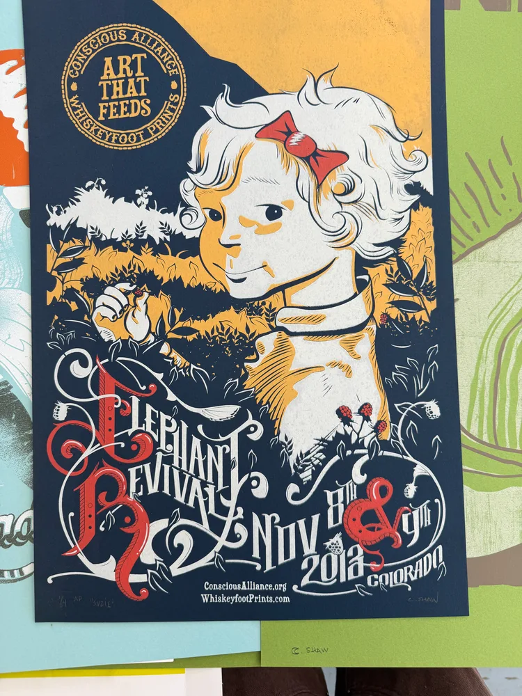 Elephant Revival, Gig poster