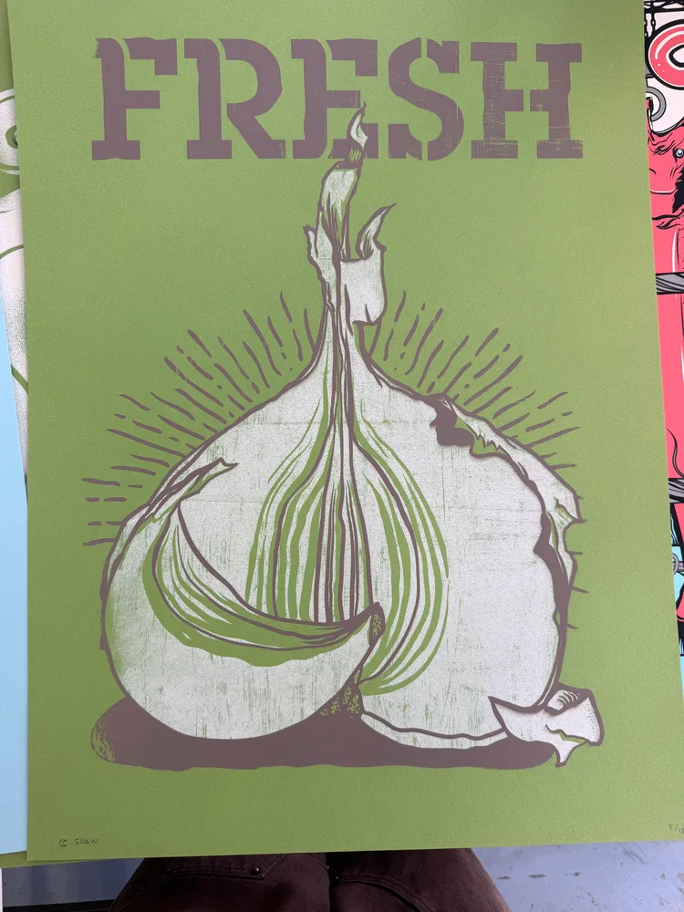 Fresh, Screen print