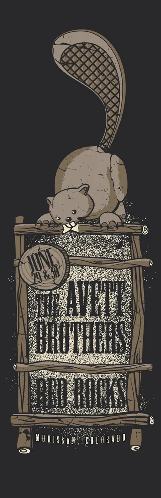 Beaver, Print