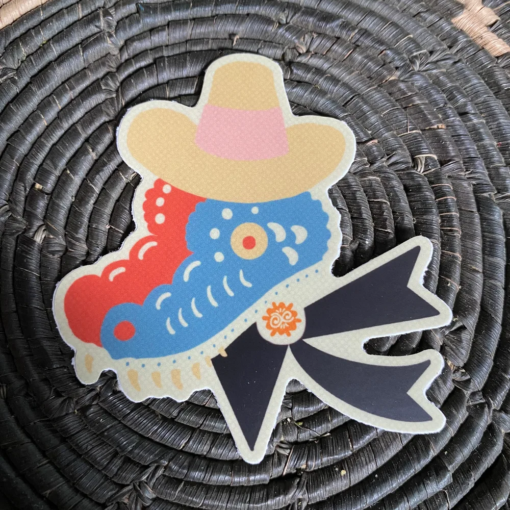 Boot, Die-cut sticker