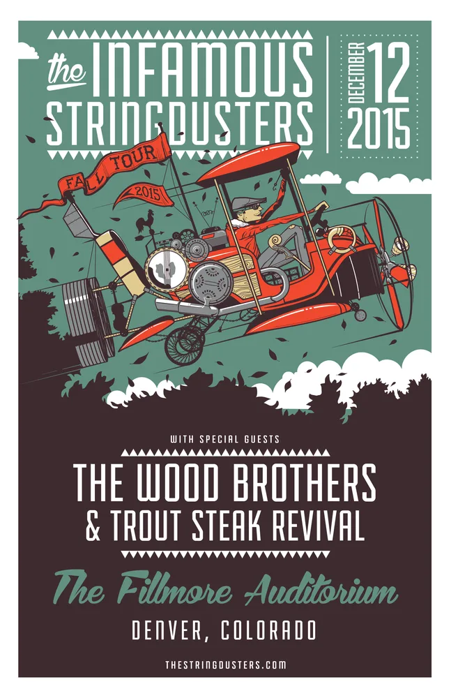 The Infamous Stringdusters, Flying String Machine, Fall Tour 2015