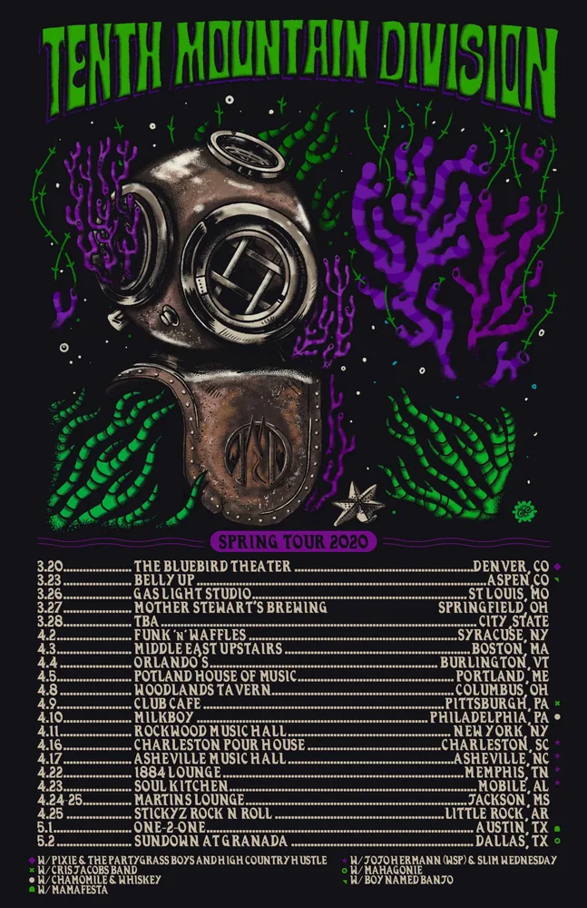 Tenth Mountain Division, Spring Tour 2020